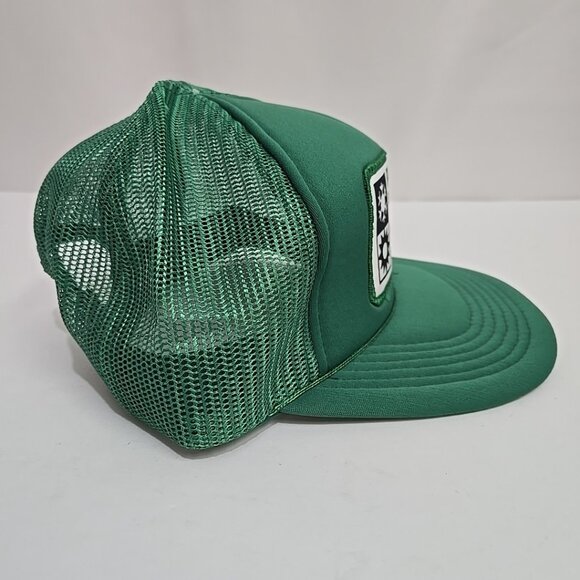 Vintage Agway Premium Green Diesel Mesh Trucker Snapback Hat Giles Wickham - Picture 5 of 7